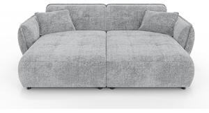 Светлосив шенилов диван 252 cm Nelia Big – Ropez