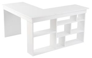 Матова работна маса 120x130 cm Vesper – Kalune Design