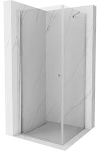 Mexen Pretoria душ кабина с врати 80 x 80 см, прозрачна, хром - 852-080-080-01-00