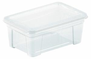 Кутия за Съхранение с Капак Mondex Space Box Прозрачен полипропилен 5,7 L 35,5 x 21 x 12,5 cm