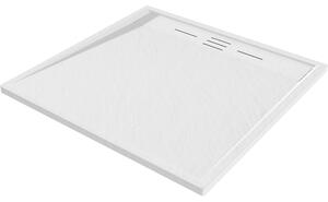 Mexen Amon квадратен душ корито SMC 80 x 80 cm, бял - 4F108080