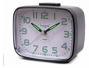 Аналогов будилник Timemark 12 x 9,5 x 6,5 cm Черен Класически