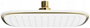 Mexen D-49 душ пита 25x19 см, бяла/златна - 79749-25