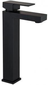 Mexen Cube смесител за мивка висок, черен - 72910-70