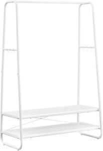 Бяла закачалка Vasagle 100x45x160 cm