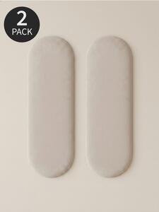 Sinsay - Тапицирани стенни панели 2 pack - телесен цвят