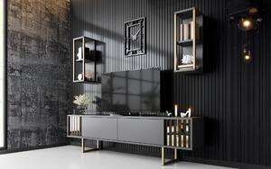 Тв шкаф + 2 бр. етажерки Линус