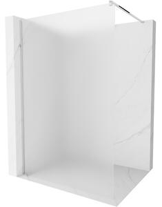 Мексен Киото стена за душ Walk-in 90 x 200 см, матово стъкло 8 мм, хром - 800-090-101-01-30