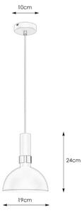 Markslöjd 106974 - Полилей на верижка LARRY 1xE27/60W/230V черна/златна