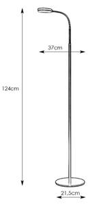 Markslöjd 106465 - LED Стояща лампа FLEX LED/5W/230V