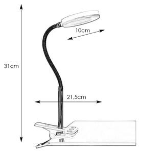 Markslöjd 106471 - LED лампа на клипс FLEX LED/5W/230V