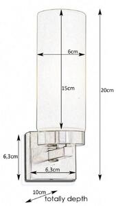 Markslöjd 234744 - Аплик за баня STELLA 1xE14/40W/230V IP44