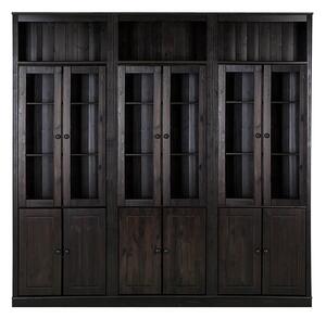 Кафява витрина от масивен бор 518x223 cm Anita – Støraa