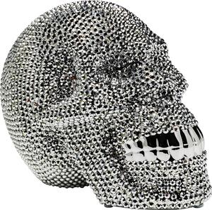 Касичка Skull Crystal Silver