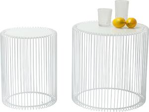 Помощна маса Wire White (2/Set)