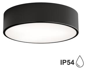 Brilagi - Плафон за баня CLARE 2xE27/24W/230V Ø 30 см черен IP54