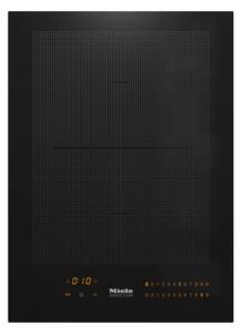 Индукционен плот за вграждане Miele CS 7612 FL, 2 нагревателни зони, технология PowerFlex, функции Stop & Go и TwinBooster, черен