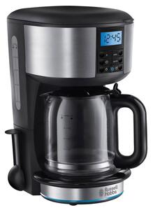 Кафемашина Russell Hobbs 20680-56 Buckingham, 1000 W, 10 чаши, 1.25 l, 24-часов таймер, Противокапкова система, Черен/сребрист