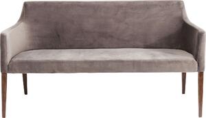 Тапицирана пейка Mode Velvet Grey