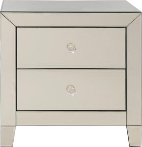 Нощно шкафче Luxury Champagne 2 Drawers