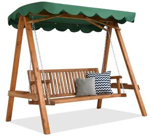 Дървена градинска люлка Haiti Garden Point