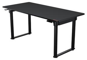 Гейминг бюро Cougar Gaming E-GRAV 160, 1600 x 750 x 15 mm, поставка за слушалки, регулиране на височината, черно