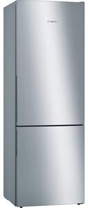 Хладилник с фризер Bosch KGE49AICA, клас C, 413L, свободностоящ, 190 kWh/годишно, BigBox, инокс
