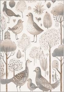 Бежов детски килим 160x230 cm Birdy Birds – FD