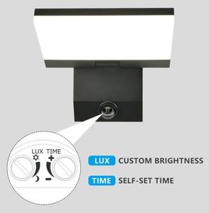 Immax 08513L - LED външна стенна лампа с датчик MODERN LED/18W/230V IP65