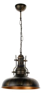 Brilagi - Полилей на верига PYRONIC 1xE27/40W/230V Ø 32 см бронзов/патина