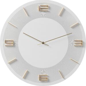 Стенен часовник Leonardo White/Gold