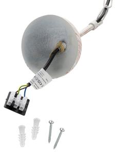 Brilagi - Полилей на верига PYRONIC 1xE27/40W/230V Ø 32 см кремав/патина