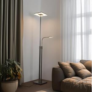 Eglo 33182 -LED Димируем лампион SOLANO 1xLED/26W/230V+1xLED/3,2W хром