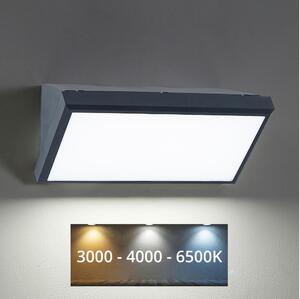 Brilagi - LED Екстериорен аплик TRIANGLE LED/20W/230V антрацит IP65