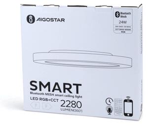 Aigostar - LED RGBW регулируемо таванно осветление 24W 230V 3000-6500K бяло+DO