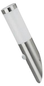 Rabalux 8266 - Екстериорен аплик със сензор INOX TORCH 1xE27/25W/230V IP44