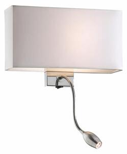 Ideal Lux - Стенна лампа 1xE27/60W/230V + 1x1W/LED