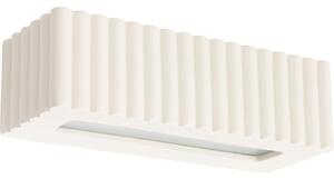 Sollux SL.1886 - Стенно осветително тяло RIGATA 1xE27/15W/230V керамика/кремаво