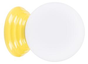 Sollux SL.1892 - Стенно осветително тяло за баня ZORI, 1xG9/8W/230V, IP44, жълто