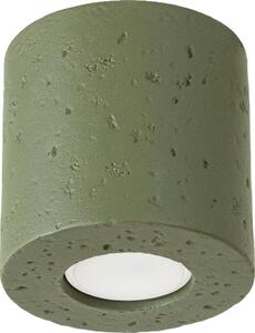 Sollux SL.1841 - Точково осветително тяло ORBIS 1xGU10/10W/230V бетон/зелено