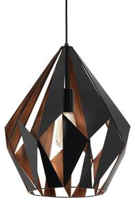 Eglo 49878 - Висящи лампи CARLTON 1 1xE27/60W/230V