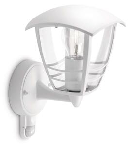 Philips 15388/31/16 - Екстериорна Стенна лампа на сензор MYGARDEN CREEK 1xE27/60W IP44