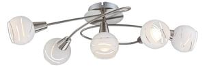 Globo 54341-5 - LED Лампа за таван ELLIOTT 5xE14/4W/230V