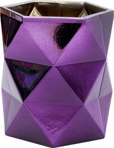 Поставка за чаени свещи Rhomb Purple 11cm