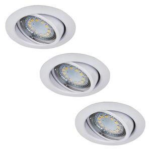 Rabalux 1049 - К-кт 3xLED Лампа за вграждане LITE 3xGU10-LED/3W/230V