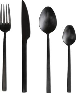 Прибори за хранене Gloria Matt Black (16-part)