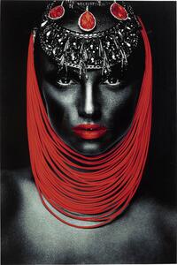 Картина Lady Lips Red 80x120