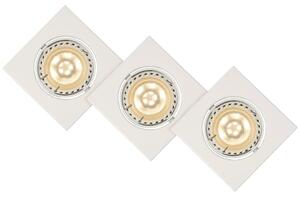 Lucide 11002/15/31 - К-кт 3x LED лампа за окачен таван FOCUS 3xGU10/5W/230V бял