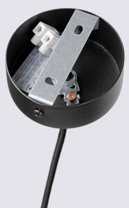 Sollux SL.1880 - Подвесен полилей на кабел FELTRO 1xG9/8W/230V черно/жълто