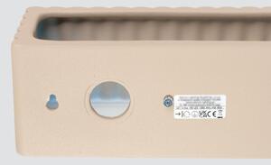 Sollux SL.1887 - Стенно осветително тяло RIGATA 1xE27/15W/230V керамика/таупе